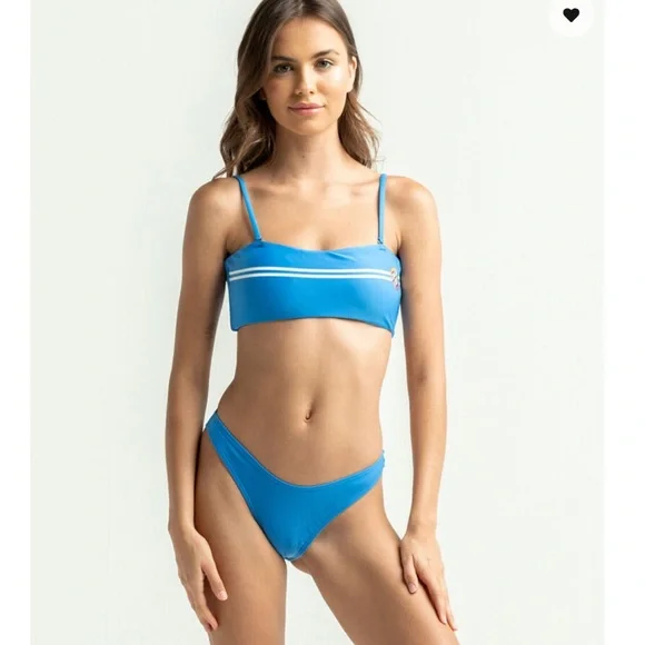 NWT 2 PC Santa Cruz Skateboards Multi-way Bikini Set - Picture 1 of 11